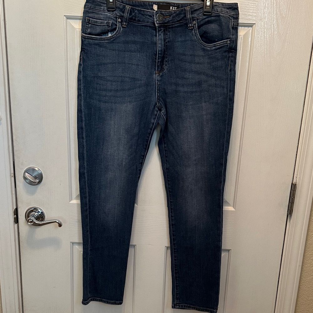 Kut from the Kloth Women's Diana High Rise Cigarette Leg Jeans Size 12